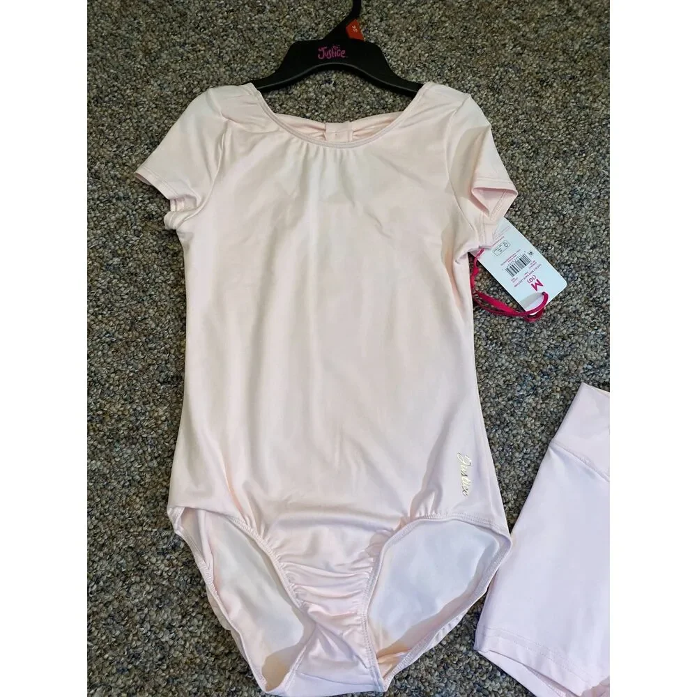 Justice 3 Piece Girls Dance or Gymnastics Bundle Size 10